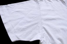 画像6: 90s YALE ロゴ コットンTシャツ 白 (6)