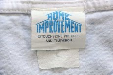 画像4: 90s HOME IMPROVEMENT WARNING STOP THE WHINING コットンTシャツ 白 L (4)