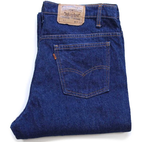 Levi's 517 デニム W36 L32 USA製 80s カナダ製 Levi'sリーバイス 517 デニムパンツ W38 L36☆98 ブーツ