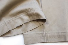 画像8: 70s 米軍 U.S.ARMY コットン×ポリエステル ツイル チノパン カーキ W31 L31 (8)