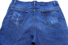 画像5: 90s USA製 Levi'sリーバイス 517 デニムパンツ ヒゲ W40 L30★96 ブーツカット フレア ビンテージ オールド ジーンズ ビッグサイズ (5)