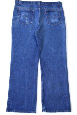 画像3: 90s USA製 Levi'sリーバイス 517 デニムパンツ ヒゲ W40 L30★96 ブーツカット フレア ビンテージ オールド ジーンズ ビッグサイズ (3)