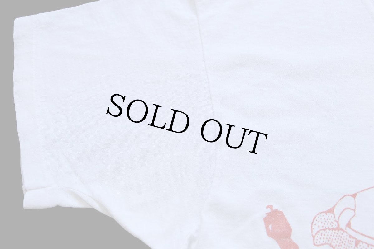 画像7: 90s Whitehouse Chamber of Commerce CHILI COOKOFF 1991 トウガラシ コットンTシャツ 白 (7)