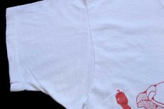 画像7: 90s Whitehouse Chamber of Commerce CHILI COOKOFF 1991 トウガラシ コットンTシャツ 白 (7)