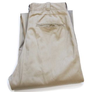 50s 米軍 チノパン　w36〜38 L30 デッドストック☆50s 米軍 USMC コットンツイル チノパン カーキ