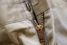 画像7: 70s 米軍 U.S.ARMY コットン×ポリエステル ツイル チノパン カーキ W31 L31 (7)
