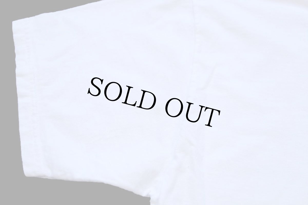 画像6: 00s Hanes KARATE 空手道 両面プリント コットンTシャツ 白 L (6)