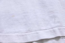 画像5: 90s YALE ロゴ コットンTシャツ 白 (5)