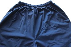 画像4: 00s 米軍 U.S.AIR FORCE PTU トレーニング ナイロンパンツ 紺 M/L★54 IPFU PFU (4)