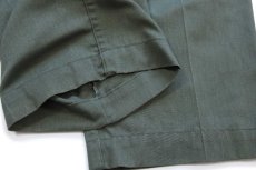 画像7: 80s 米軍 U.S.ARMY ユーティリティ ベイカーパンツ オリーブグリーン W38 (7)
