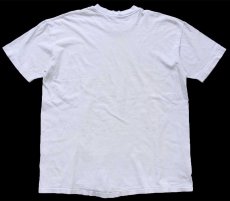 画像3: 90s YALE ロゴ コットンTシャツ 白 (3)