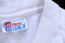 画像5: 00s Hanes AMERICAN EXPRESS アメリカン エキスプレス ロゴ コットンTシャツ 白 (5)