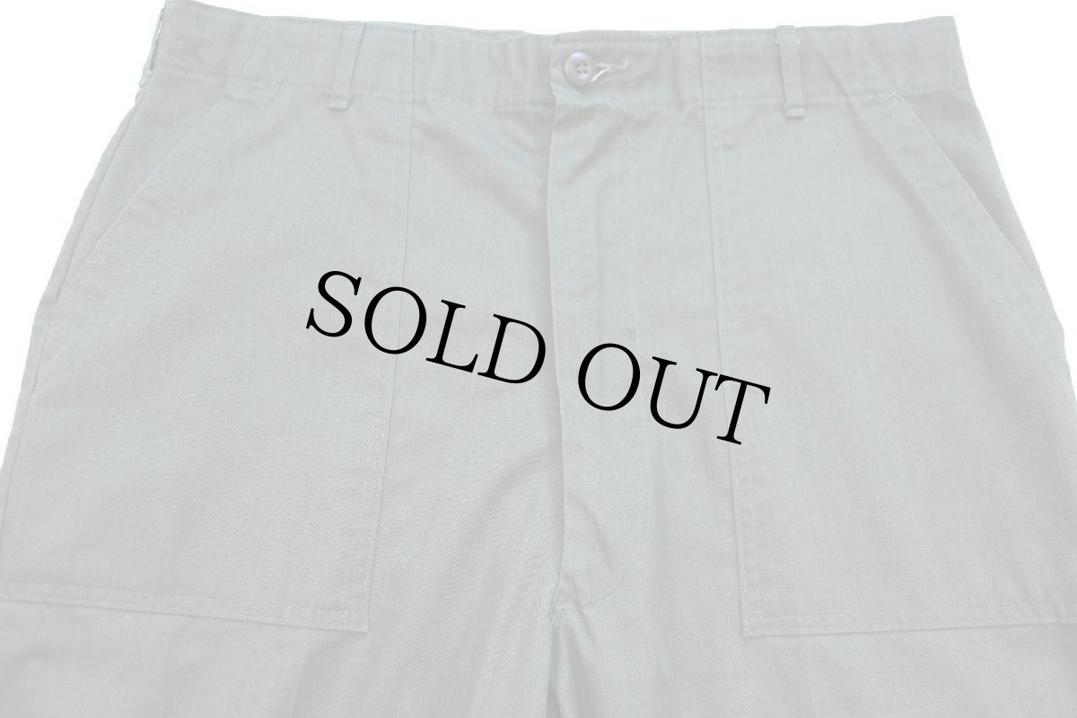 画像4: 80s 米軍 U.S.ARMY ユーティリティ ベイカーパンツ オリーブグリーン W38 (4)