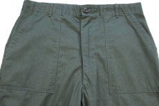 画像4: 80s 米軍 U.S.ARMY ユーティリティ ベイカーパンツ オリーブグリーン W38 (4)