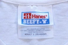 画像5: 00s Hanes KARATE 空手道 両面プリント コットンTシャツ 白 L (5)
