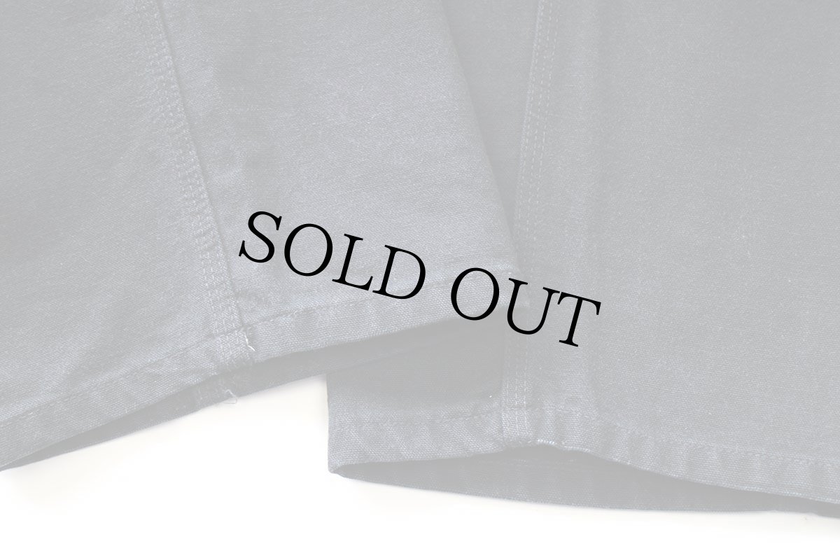 画像9: 00s carharttカーハート ダブルニー ダック地 オーバーオール 黒 W34 L30 (9)