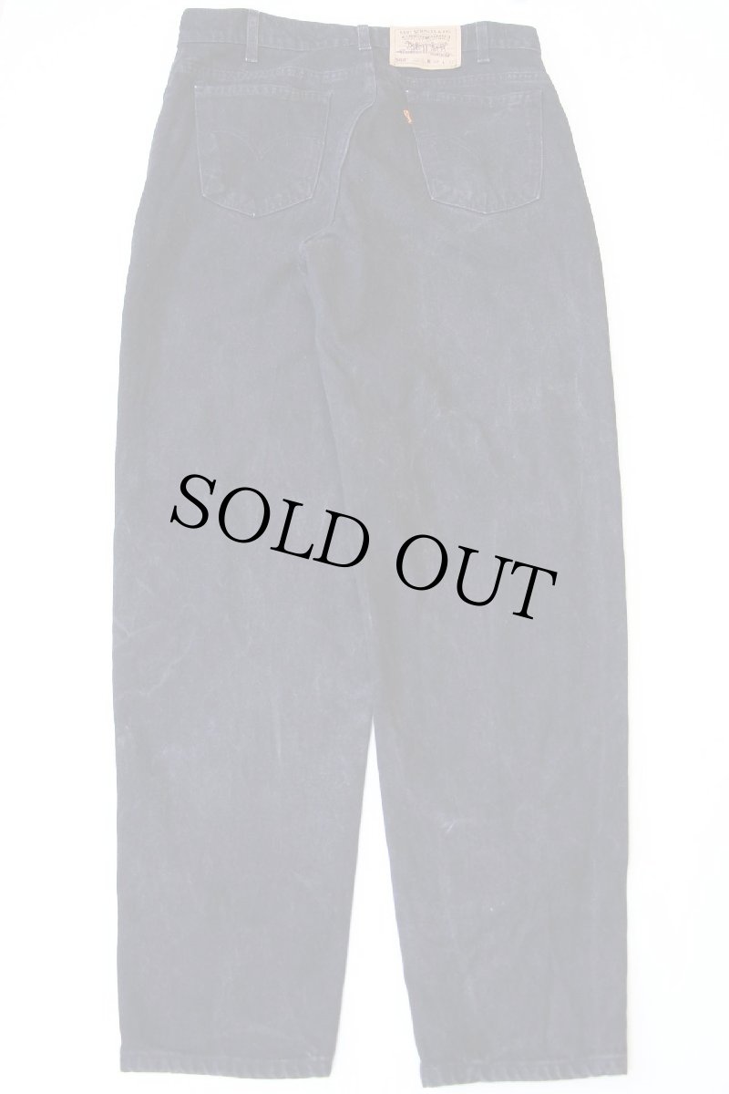 画像3: 90s Levi'sリーバイス 560 ブラック デニムパンツ W34 L32★02 (3)