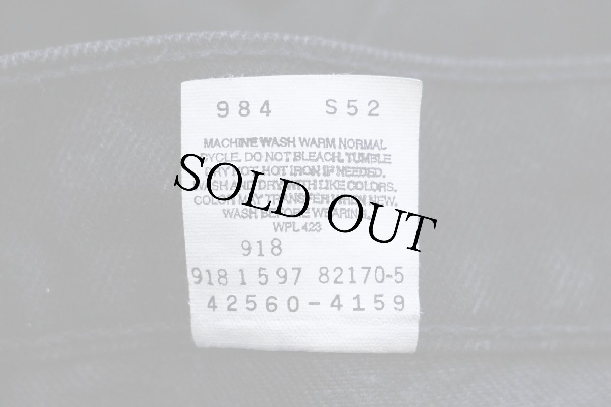 画像7: 90s Levi'sリーバイス 560 ブラック デニムパンツ W34 L32★02 (7)