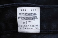 画像7: 90s Levi'sリーバイス 560 ブラック デニムパンツ W34 L32★02 (7)