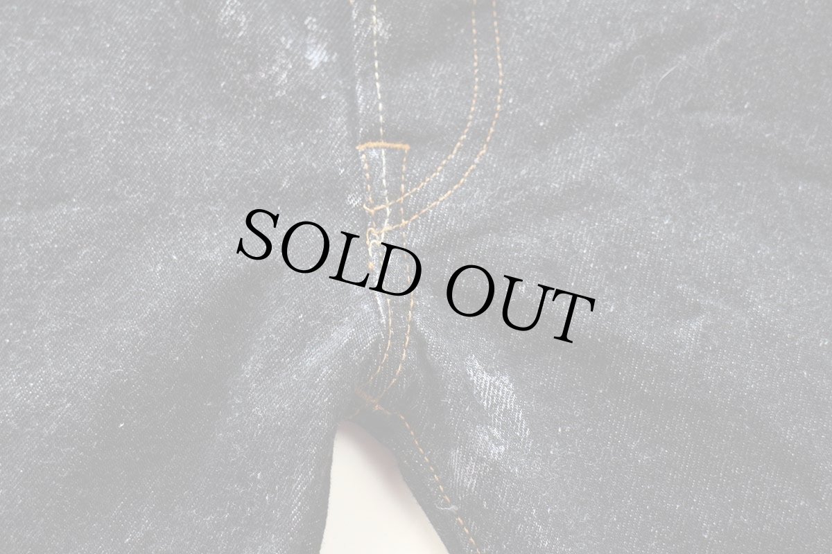 画像8: メキシコ製 Levi'sリーバイス 501 先染め ブラック デニムパンツ W34 (8)