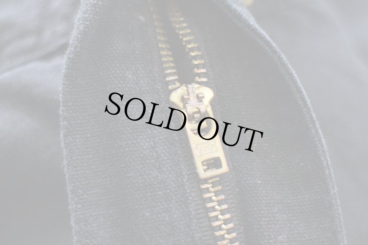 画像6: 00s carharttカーハート ダブルニー ダック地 オーバーオール 黒 W34 L30 (6)