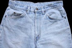 画像4: 80s USA製 Levi'sリーバイス 517 ブリーチ デニムパンツ ボロ W32★ブーツカット (4)