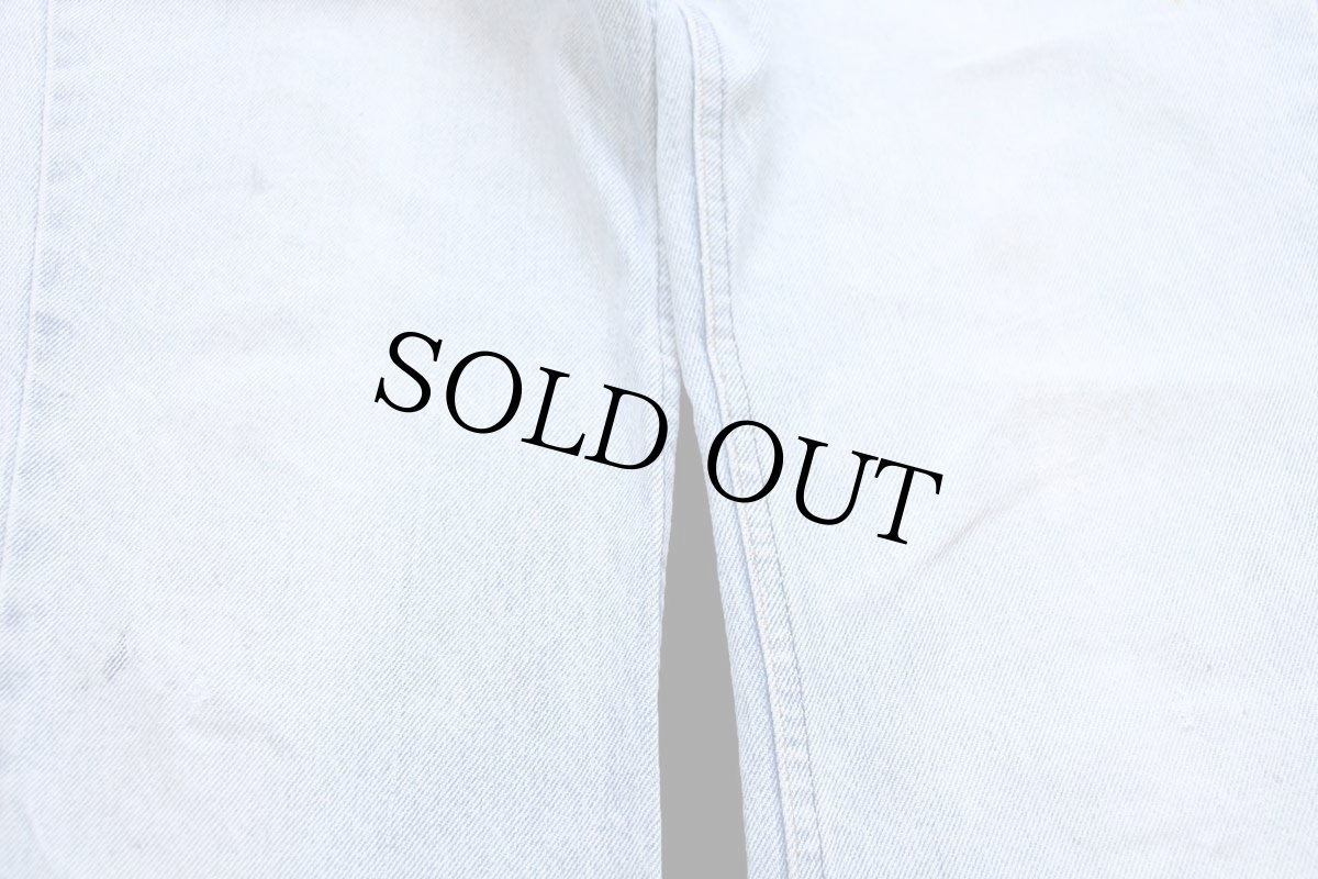 画像7: 80s USA製 Levi'sリーバイス 517 ブリーチ デニムパンツ ボロ W32★ブーツカット (7)