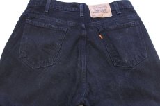 画像5: 90s Levi'sリーバイス 560 ブラック デニムパンツ W34 L32★02 (5)