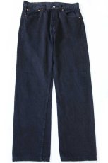 画像2: 90s スペイン製 Levi'sリーバイス 501 後染め ブラック デニムパンツ W32★ユーロ  (2)
