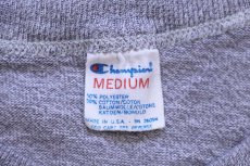 画像4: 80s USA製 Championチャンピオン ARMY ロゴ Tシャツ 杢グレー M (4)
