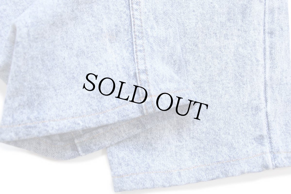 画像8: 80s USA製 Levi'sリーバイス 511 ケミカルウォッシュ ストレッチ デニムパンツ W34★アシッド (8)