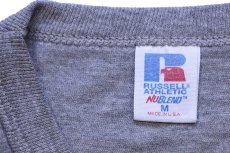 画像5: 00s USA製 RUSSELLラッセル HURRICANE TRACK 2000 ウイングフット Tシャツ 杢グレー M (5)