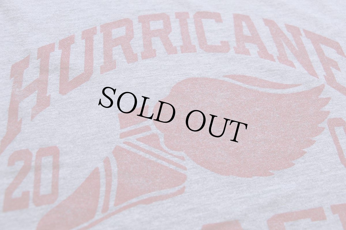 画像4: 00s USA製 RUSSELLラッセル HURRICANE TRACK 2000 ウイングフット Tシャツ 杢グレー M (4)