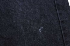 画像8: 90s USA製 Levi'sリーバイス 565 ブラック デニムパンツ W34 (8)
