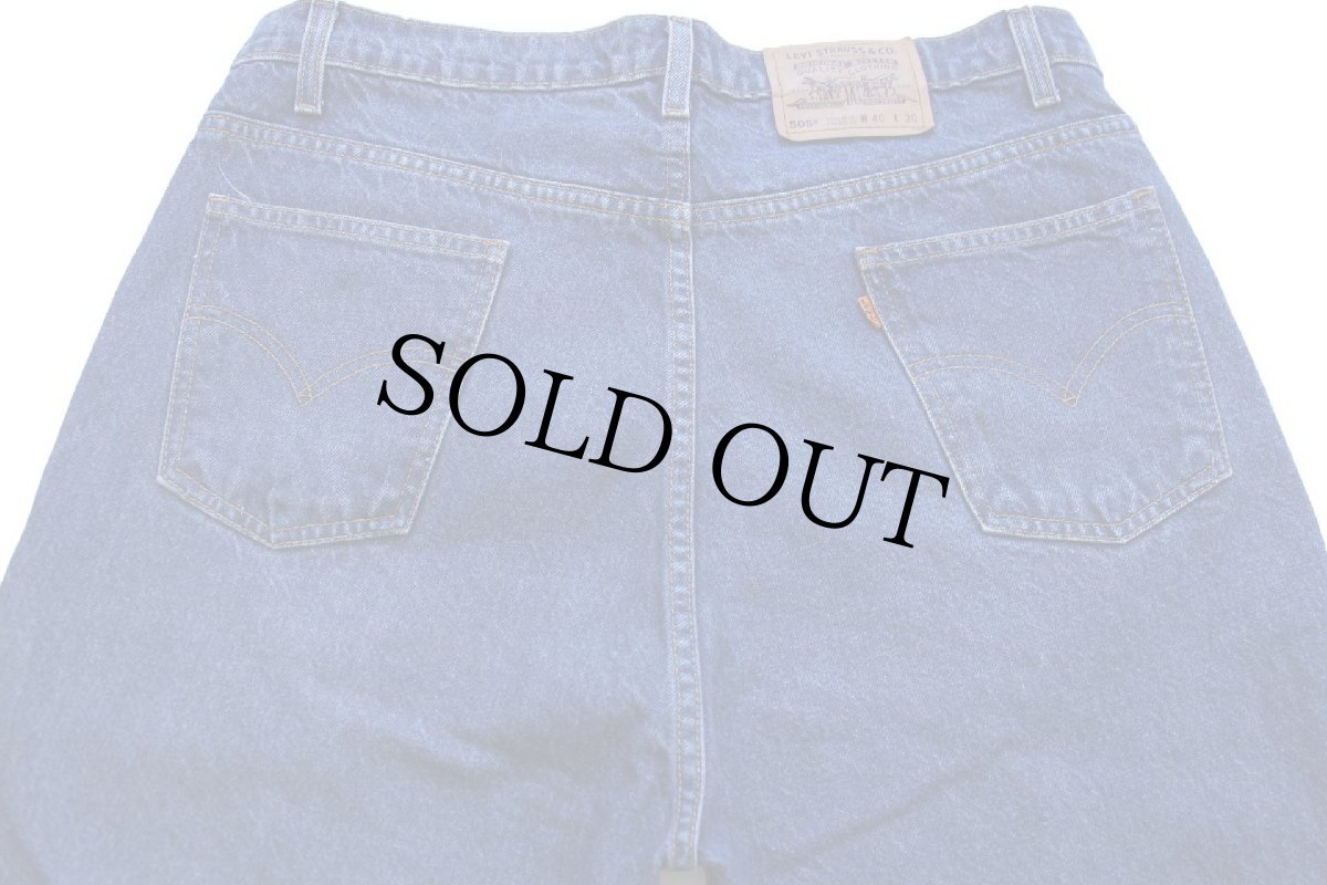 画像5: 90s Levi'sリーバイス 505 デニムパンツ W40 L30★169 (5)