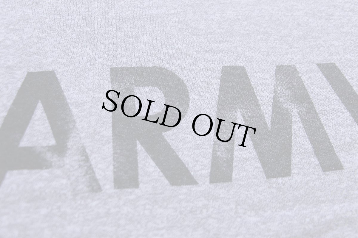 画像5: 80s USA製 Championチャンピオン ARMY ロゴ Tシャツ 杢グレー M (5)