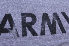 画像5: 80s USA製 Championチャンピオン ARMY ロゴ Tシャツ 杢グレー M (5)