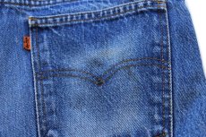 画像8: 90s USA製 Levi'sリーバイス 505 デニムパンツ W33 L30★175 (8)