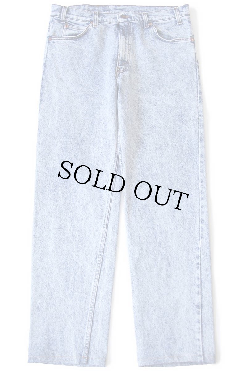 画像2: 80s USA製 Levi'sリーバイス 511 ケミカルウォッシュ ストレッチ デニムパンツ W34★アシッド (2)