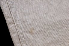 画像8: 90s USA製 Levi'sリーバイス 550 先染め カラーデニムパンツ カーキ W34★20 (8)