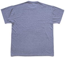画像3: 00s USA製 RUSSELLラッセル HURRICANE TRACK 2000 ウイングフット Tシャツ 杢グレー M (3)