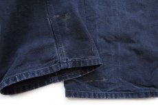 画像8: carharttカーハート ペンキ飛び ダック地 ペインターパンツ 黒 フェード W34 L32 (8)