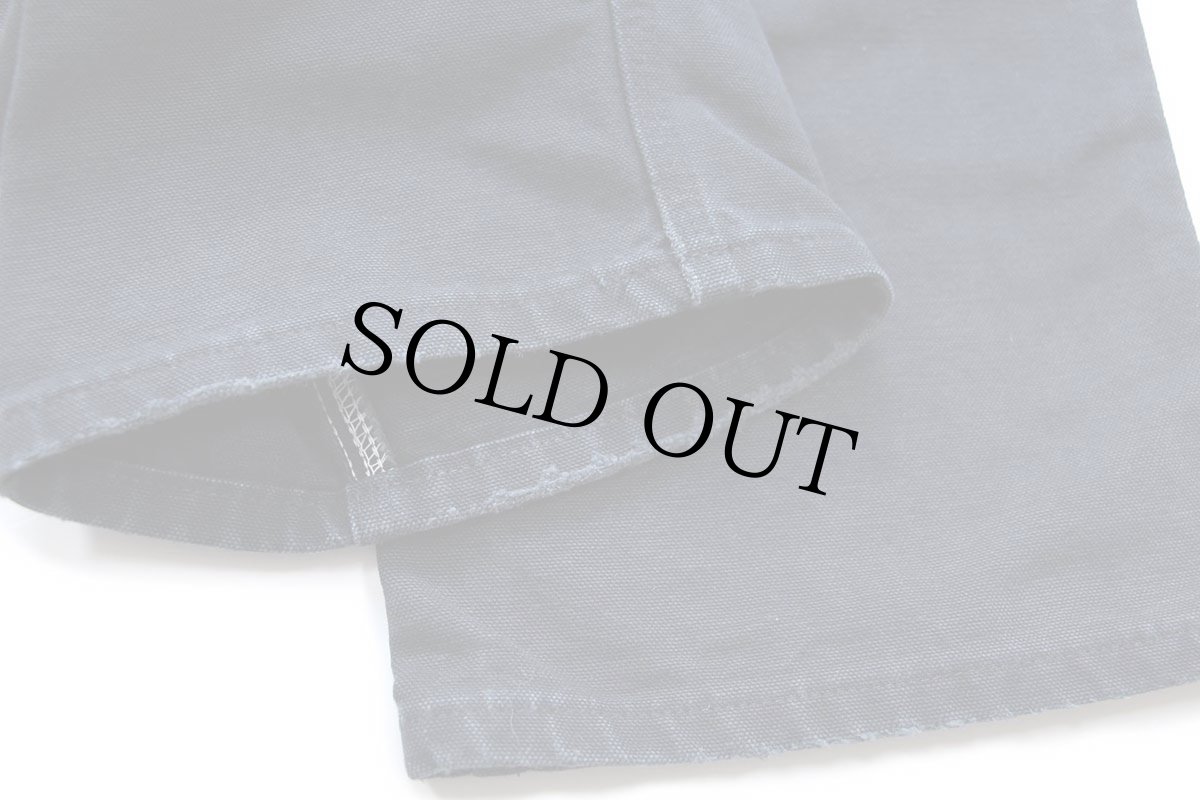 画像9: メキシコ製 carharttカーハート ペンキ飛び ダック地 ペインターパンツ 黒 W29 L30 (9)