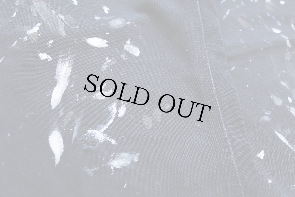 画像7: メキシコ製 carharttカーハート ペンキ飛び ダック地 ペインターパンツ 黒 W29 L30 (7)