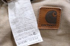 画像6: carharttカーハート ダメージ ダック地 ペインターパンツ グレーベージュ W30 L34 (6)
