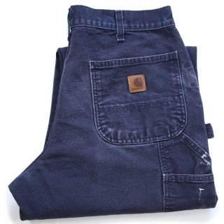 【メキシコ製】【ダブルニー】carharttカーハート　デニム　W32 L30 メキシコ製 carharttカーハート ダブルニー ダック地 ペインター