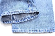 画像9: 90s USA製 Levi'sリーバイス 501 ダメージ デニムパンツ W35 L32★194 (9)