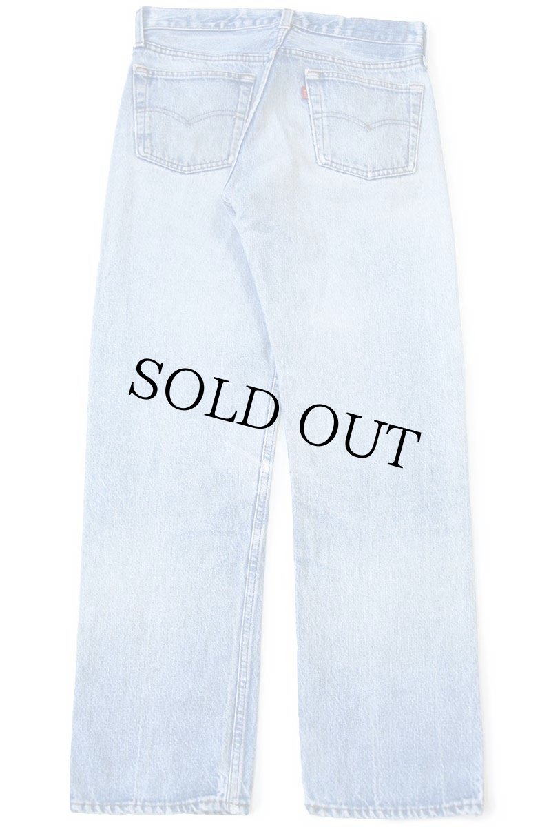 画像4: 80s USA製 Levi'sリーバイス 501 デニムパンツ ヒゲ W31 L31★193 (4)