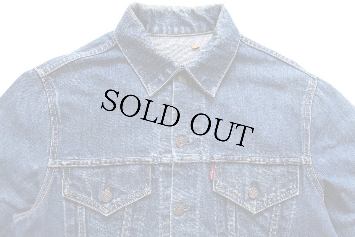 画像3: 60s USA製 LEVI'Sリーバイス 557 ダメージ リペア デニムジャケット★3rd (3)