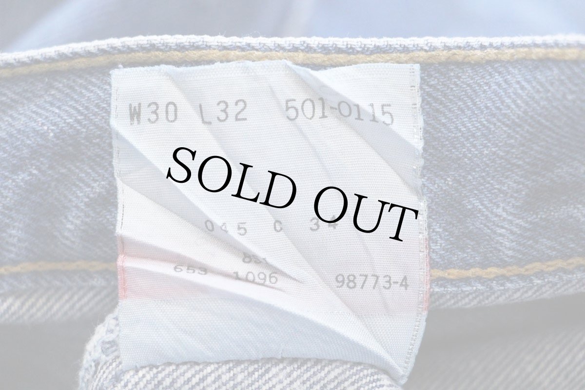 画像7: 90s USA製 Levi'sリーバイス 501 デニムパンツ W30★192 (7)